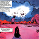 Luke Skywalker witnesses the destructive power of a Force Storm in action in Dark Empire.